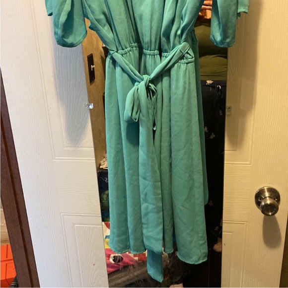 Short Cold Shoulder Dress - Picture 2 of 6